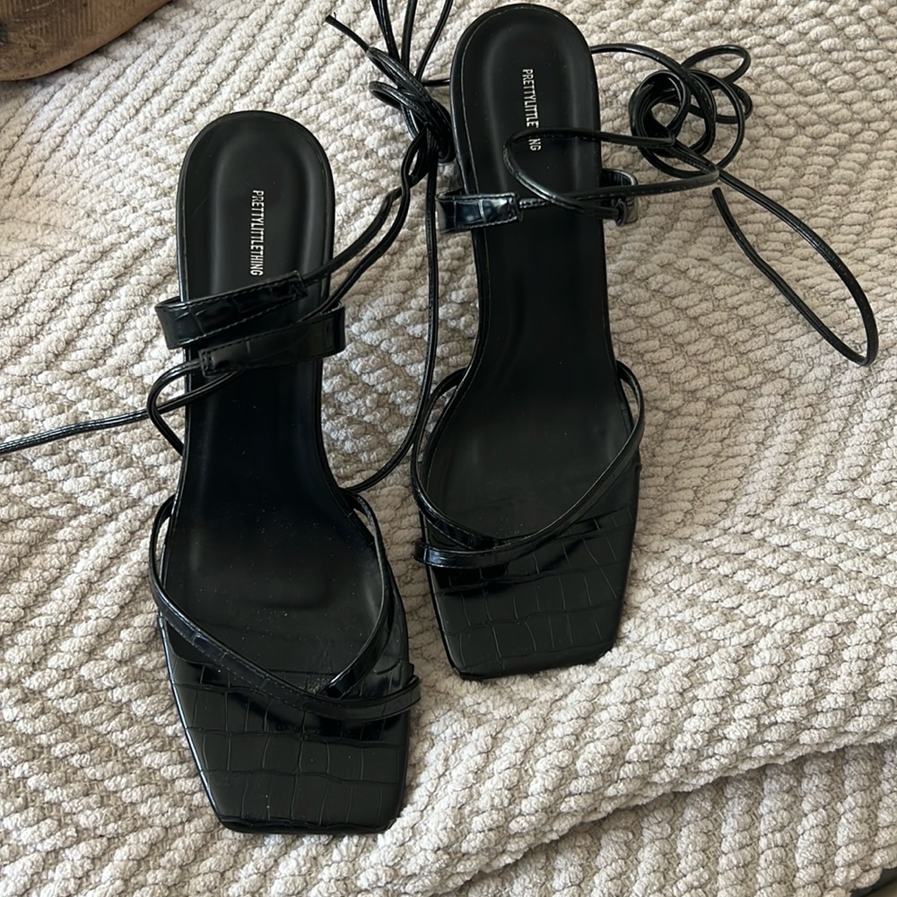 PrettyLittleThing Lace Up Heel